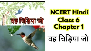 ncert solutions for class 6 hindi chapter 1