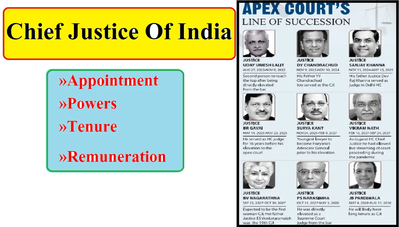 Chief Justice of India (CJI)